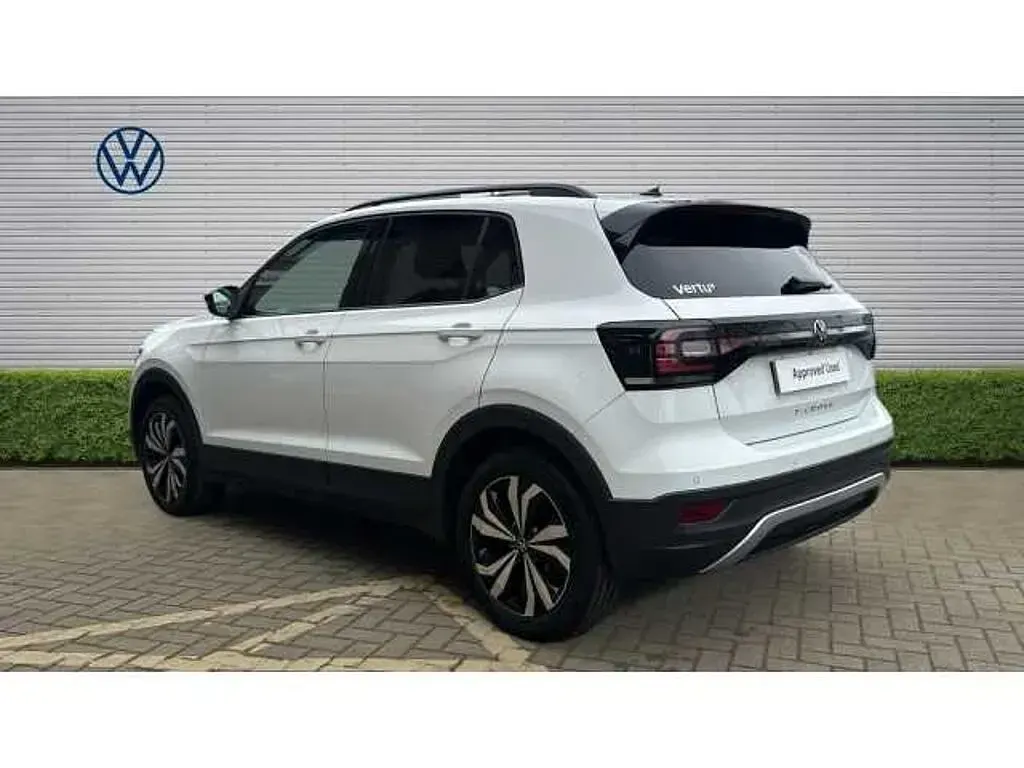 Usado VW T-Cross Black Edition 110 CV (80 kW) 2023 Blanco SUV