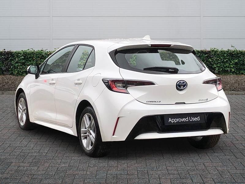 Used Toyota Corolla 2023 White Hatchback