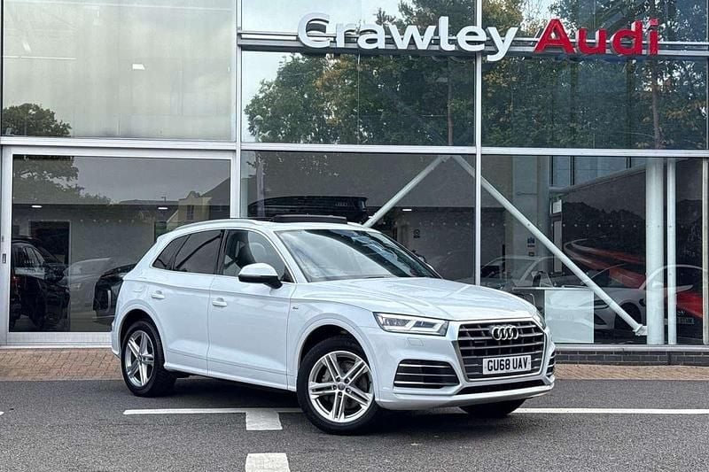 White Used 2018 Audi Q5 S-Line SUV | £24,750 (Fair price) - Image 1/4