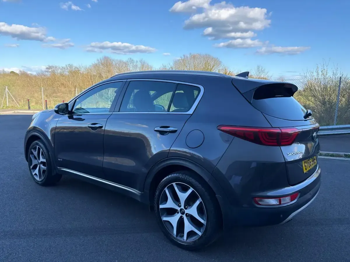 Used Kia Sportage GT-Line 177 HP (130 kW) 2016 Silver SUV