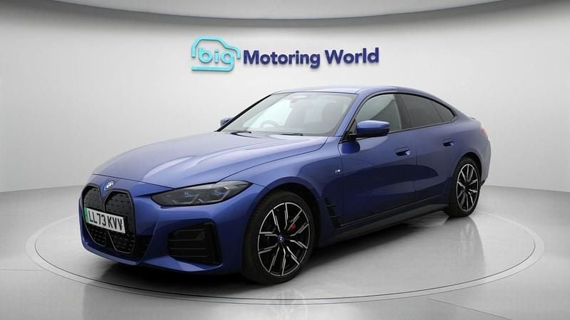 Used BMW i4 M Sport 250 kW (340 HP) 2023 Blue Sedan