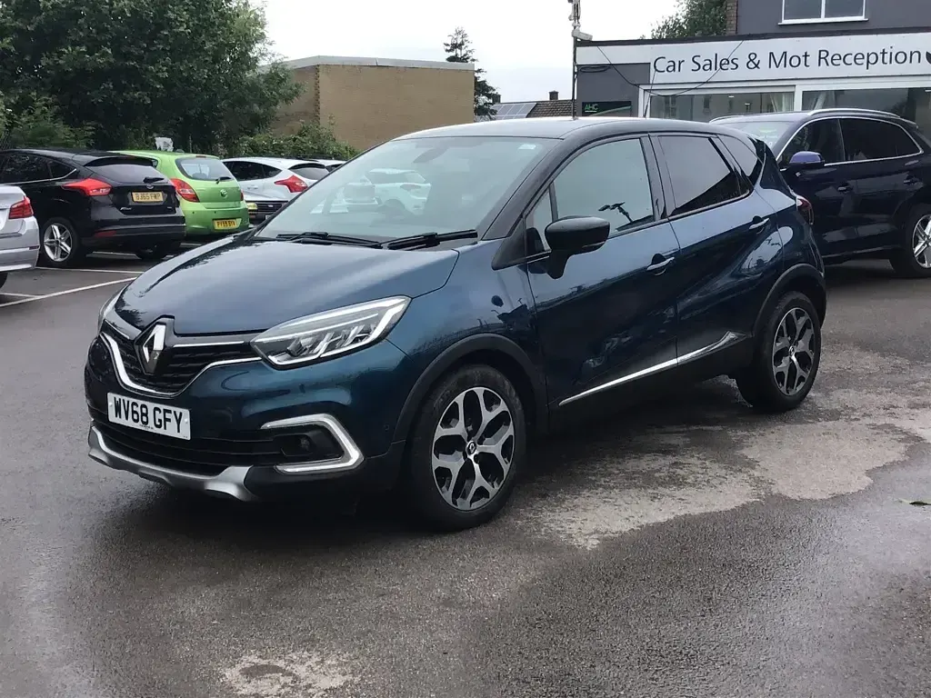 Used Renault Captur GT-Line 90 HP (66 kW) 2018 Blue SUV