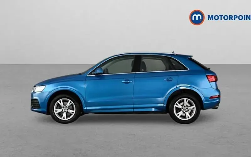 Used Audi Q3 Sport 150 HP (110 kW) 2018 Blue SUV