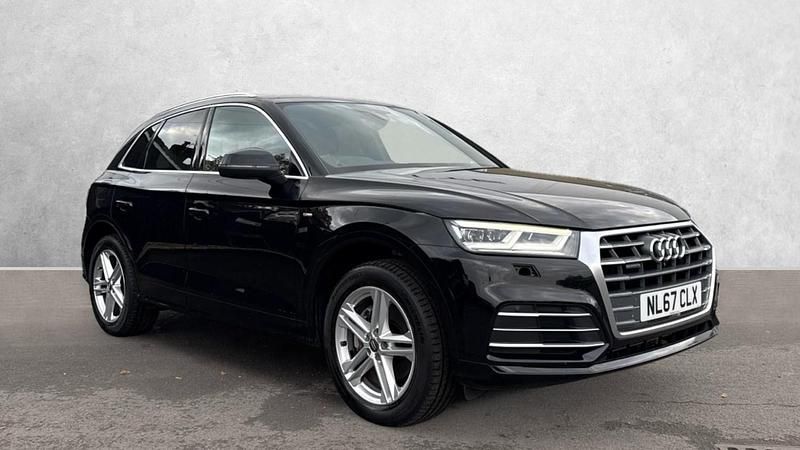 Black Used 2017 Audi Q5 S-Line SUV | £16,999 (Good price) - Image 1/4