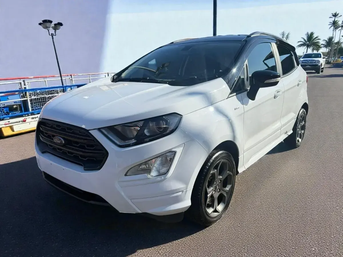 Used Ford Ecosport ST-Line 125 HP (91 kW) 2018 White SUV