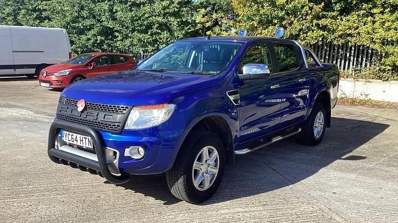Used Ford Ranger Limited 150 HP (110 kW) 2014 Blue Pickup