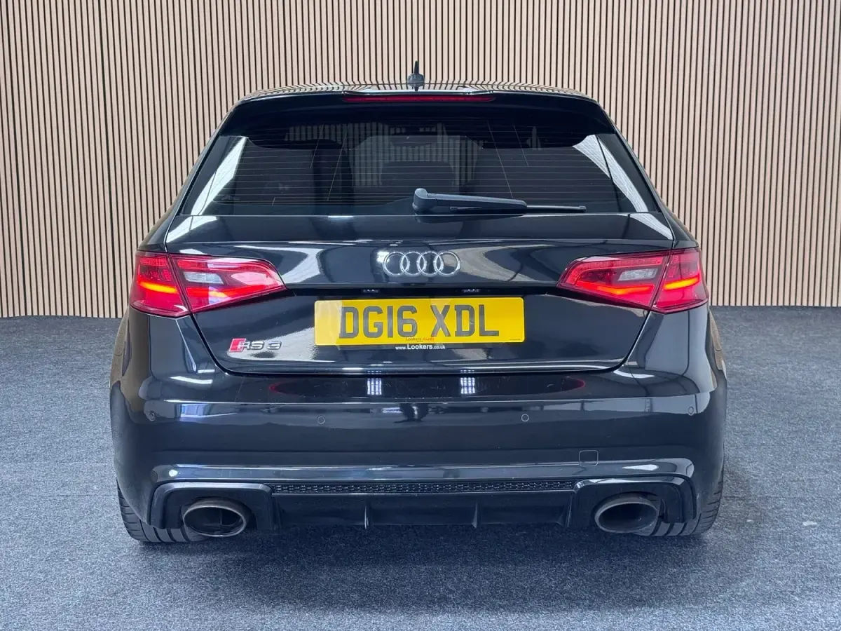 Used Audi RS3 Comfort 2016 Black Sedan