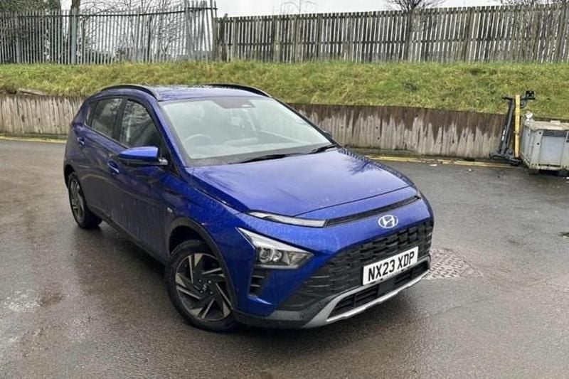 Used Hyundai Bayon SE 100 HP (73 kW) 2023 Blue SUV