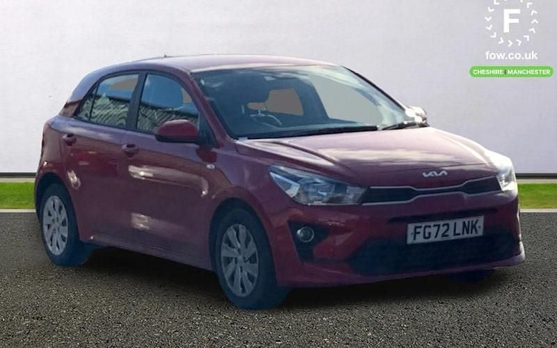 Red Used 2022 Kia Rio Advance Hatchback | £10,099 (Fair price) - Image 1/3