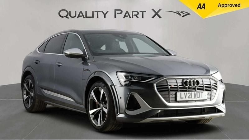 Used Audi e-tron 369 kW (503 HP) 2021 Grey SUV