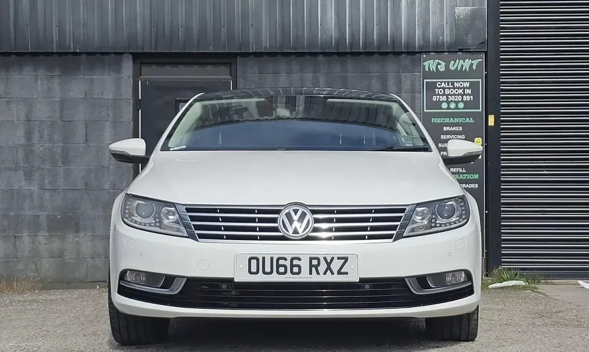 Used VW CC S 2016 White Sedan