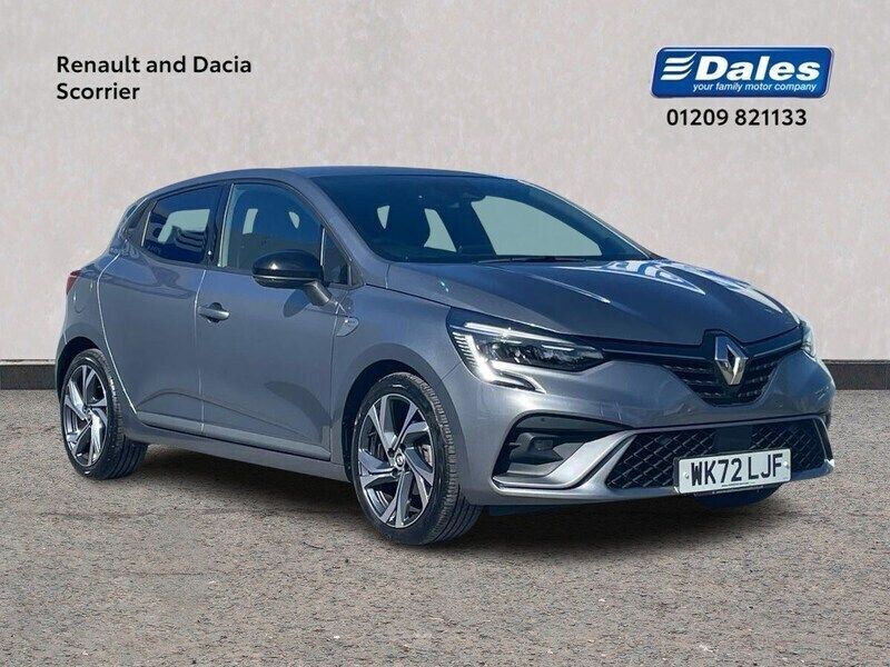 Shadow grey Used 2022 Renault Clio V RS Line Hatchback | £15,250 (A bit pricey) - Image 1/4
