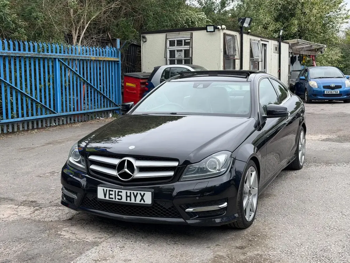 Used Mercedes C250 Sport Edition 2015 Black Coupe