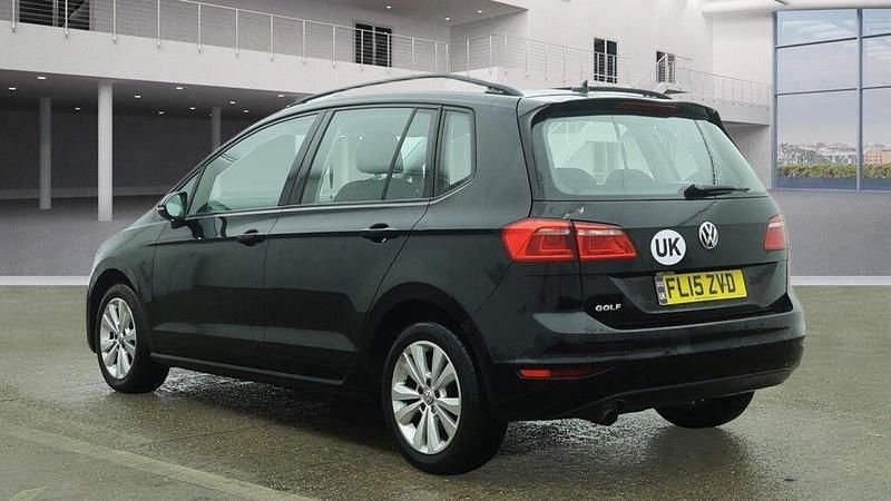Used VW Golf Sportsvan SE 2015 Black MPV
