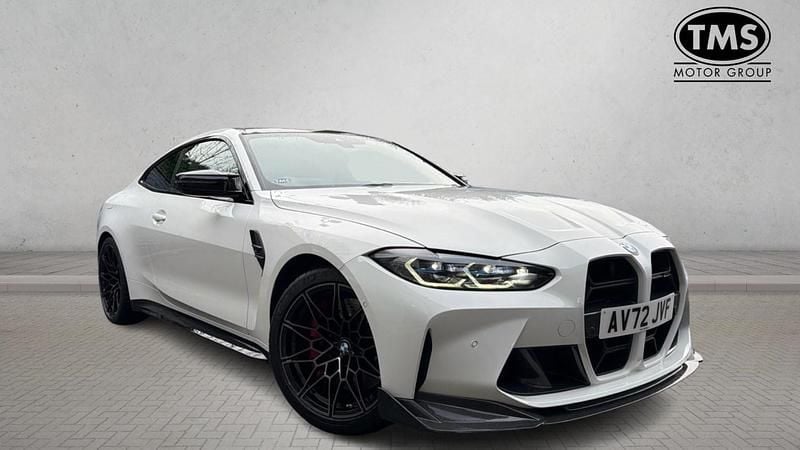 White Used 2022 BMW M4 Competition Edition Coupe | £49,986 (Good price) - Image 1/4