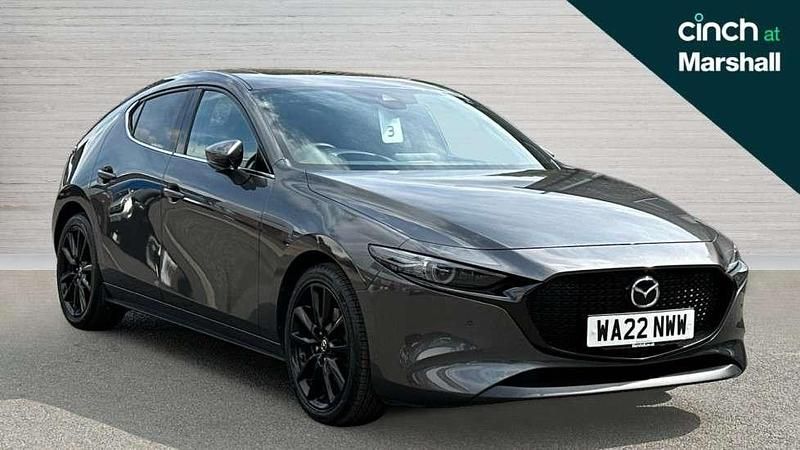 Grey Used 2022 Mazda 3 Inclusive Hatchback | £20,446 (Expensive) - Image 1/4