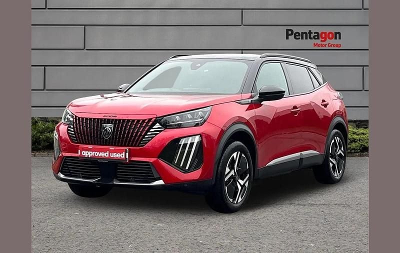 Used Peugeot e-2008 GTi 114 kW (156 HP) 2024 Red SUV