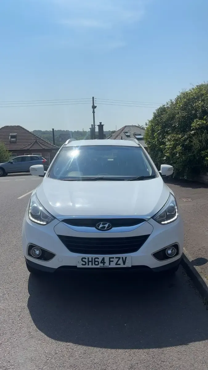 Used Hyundai ix35 SE 115 HP (84 kW) 2014 White SUV