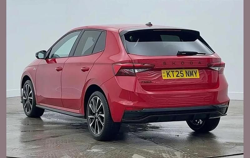 Used Skoda Fabia Monte Carlo 113 HP (83 kW) 2025 Velvet red metallic Hatchback