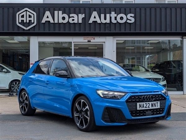Blue Used 2022 Audi A1 Sportback Black Edition Hatchback | £21,795 (Expensive) - Image 1/1