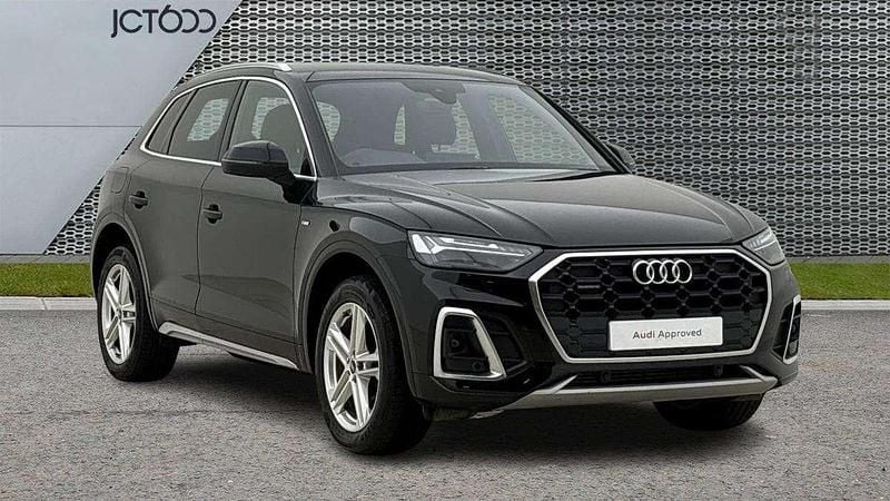 Black Used 2021 Audi Q5 S-Line SUV | £30,500 (Fair price) - Image 1/4