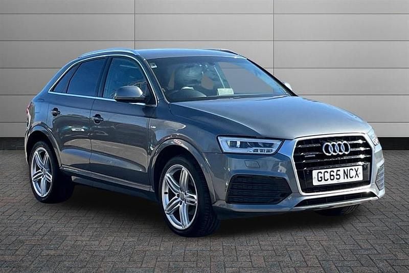 Used Audi Q3 S-line plus 180 HP (132 kW) 2016 Monsoon grey SUV
