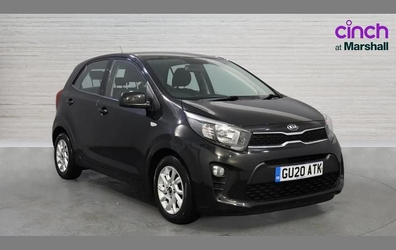 Used Kia Picanto 83 HP (61 kW) 2020 Black Hatchback