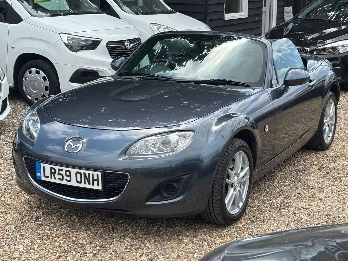 Used Mazda MX5 126 HP (92 kW) 2009 Grey Cabriolet