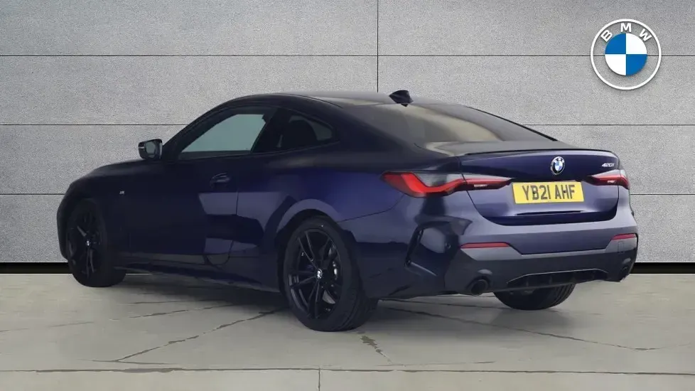 Used BMW 420 M Sport 181 HP (133 kW) 2021 Blue Coupe