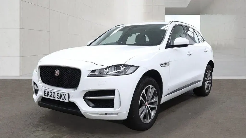 Used Jaguar F-Pace R-Sport 180 HP (132 kW) 2020 White SUV