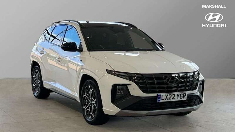 White Used 2022 Hyundai Tucson N Line SUV | £25,227 (Fair price) - Image 1/4