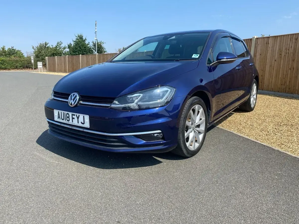 Used VW Golf VII S 2018 Blue Estate