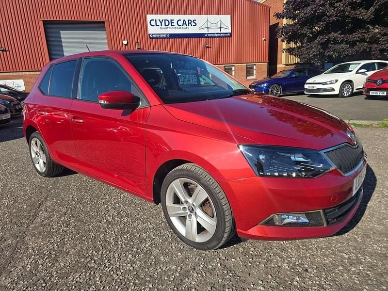 Red Used 2015 Skoda Fabia SE L Hatchback | £7,795 (Fair price) - Image 1/4
