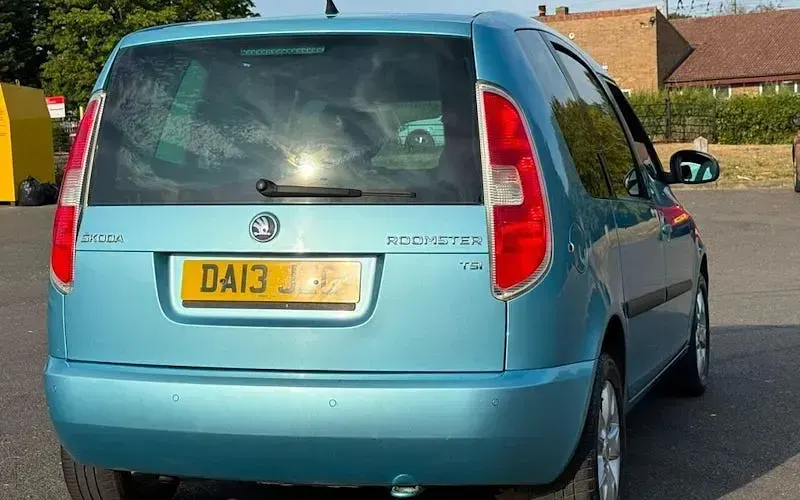 Used Skoda Roomster SE 105 HP (77 kW) 2013 Blue MPV