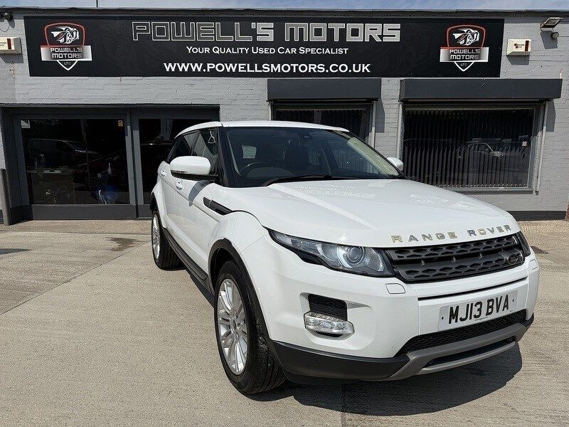 White Used 2013 Land Rover Range Rover evoque Pure SUV | £8,495 (Fair price) - Image 1/3
