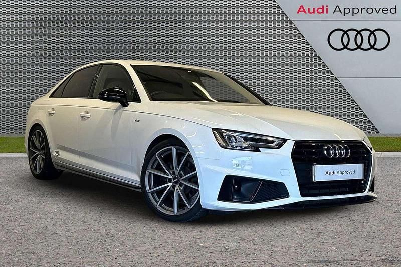 White Used 2019 Audi A4 Black Edition Sedan | £18,495 (A bit pricey) - Image 1/3