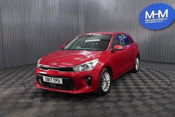 Used Kia Rio 89 HP (65 kW) 2017 Red Hatchback