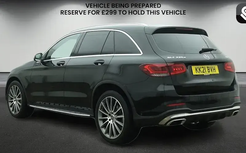 Used Mercedes GLC220 AMG line 194 HP (142 kW) 2021 Black SUV