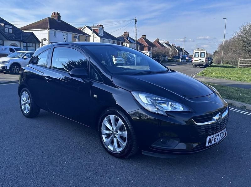 Used Vauxhall Corsa 75 HP (55 kW) 2017 Black Hatchback
