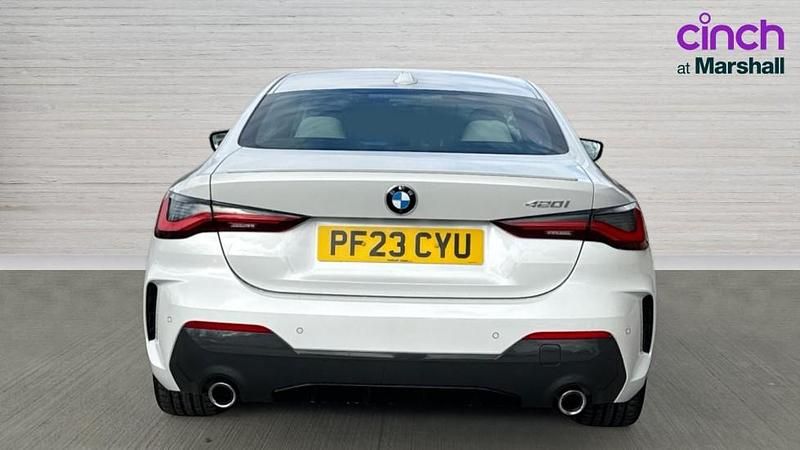 Used BMW 420 M Sport 184 HP (135 kW) 2023 White Coupe