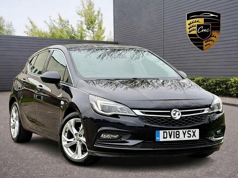 Used Vauxhall Astra SRi 105 HP (77 kW) 2018 Blue Hatchback