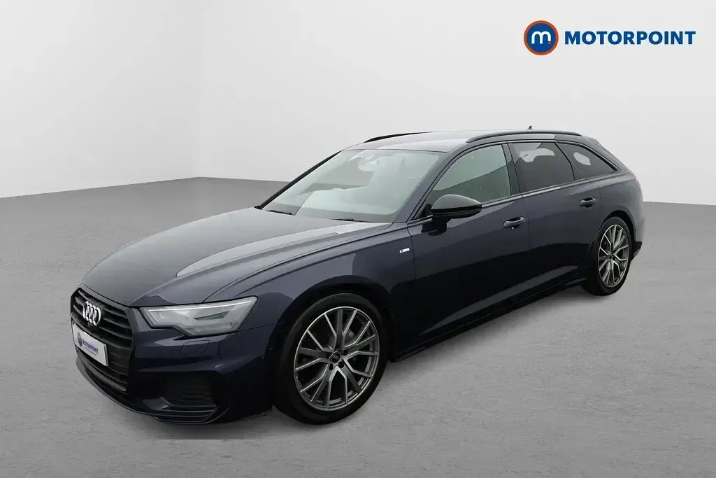 Used Audi A6 Black Edition 204 HP (150 kW) 2023 Blue Estate