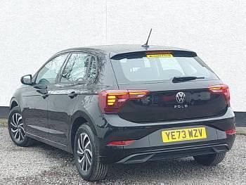 Used VW Polo Life 95 HP (69 kW) 2023 Black Hatchback