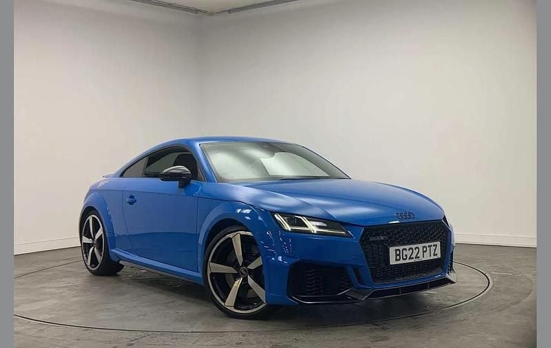 Used Audi TT RS Comfort 394 HP (289 kW) 2022 Blue Coupe