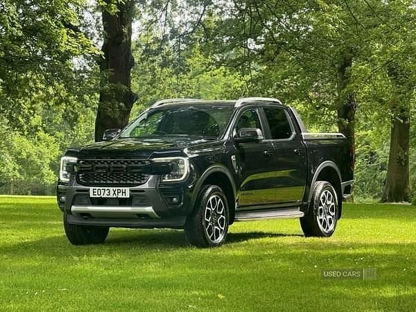 Black Used 2023 Ford Ranger Wildtrack Pickup | £26,995 (Good price) - Image 1/4