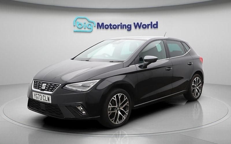 Used Seat Ibiza XCELLENCE 110 HP (80 kW) 2023 Black Hatchback