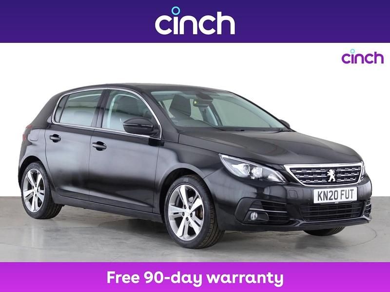Black Used 2020 Peugeot 308 Allure Hatchback | £10,599 (A bit pricey) - Image 1/3