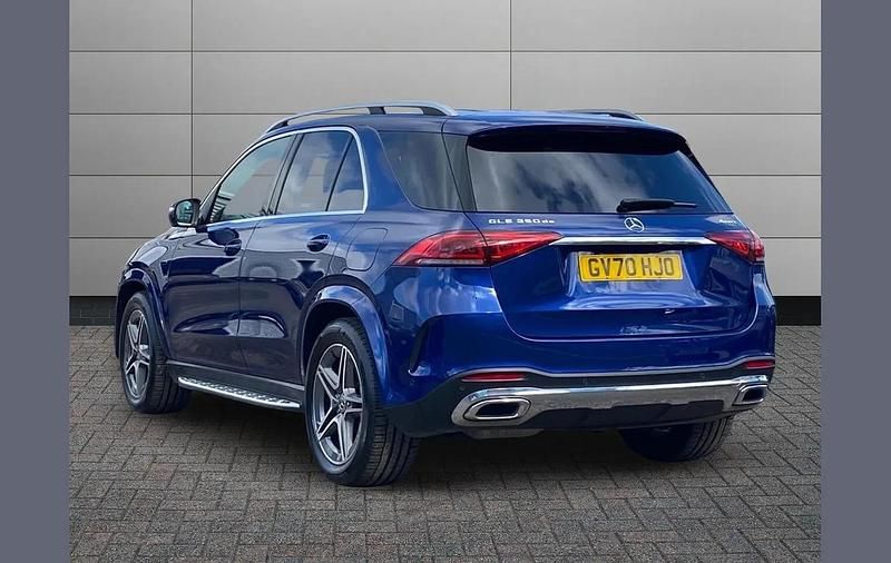 Used Mercedes GLE350 AMG Line Premium 320 HP (235 kW) 2020 Blue SUV