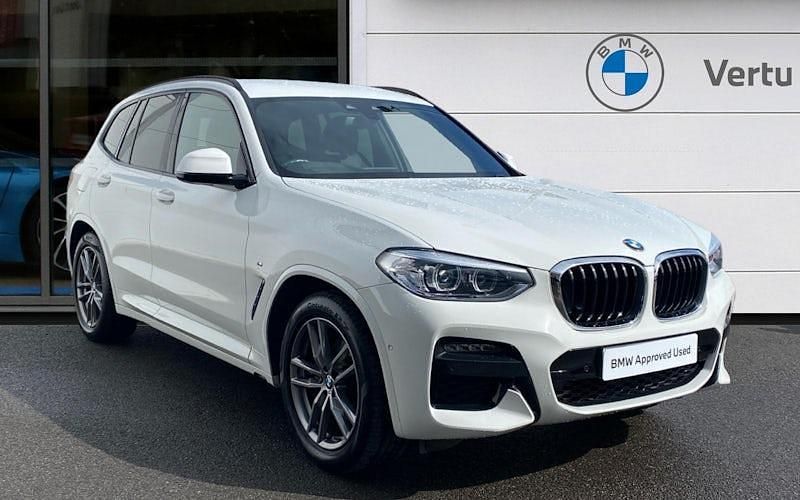 Used BMW X3 M Sport 190 HP (139 kW) 2021 White SUV