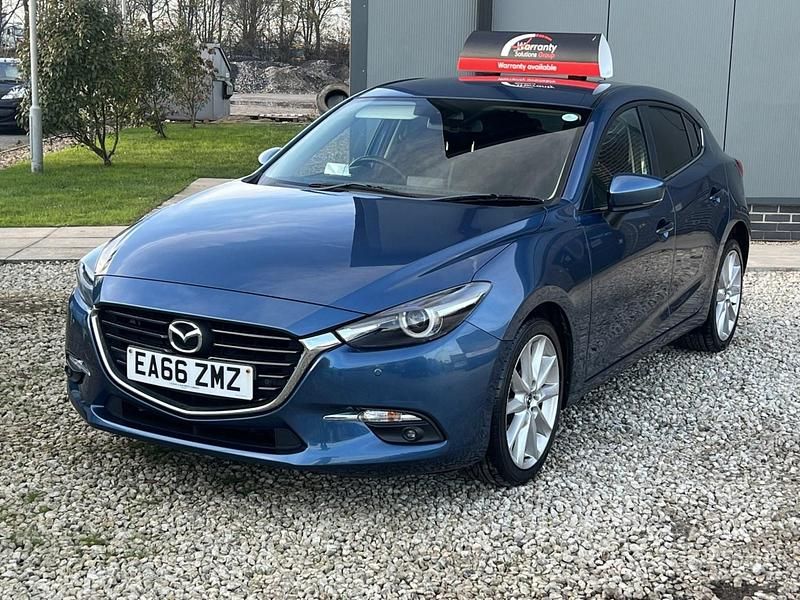 Blue Used 2016 Mazda 3 Inclusive Hatchback | £8,799 (A bit pricey) - Image 1/4
